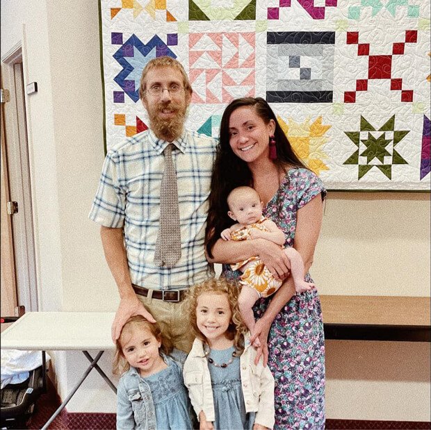 Pastor Dan Ockrin and his family